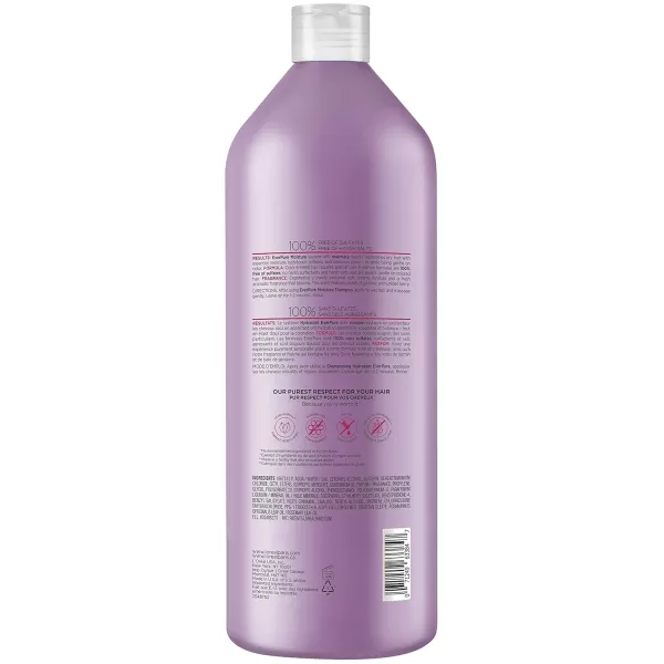 L'Oreal Paris Moisture Sulfate Free Shampoo and Conditioner Set, Hair Care for Color-Treated Hair with Rosemary Botanicals, EverPure, 1 Kit