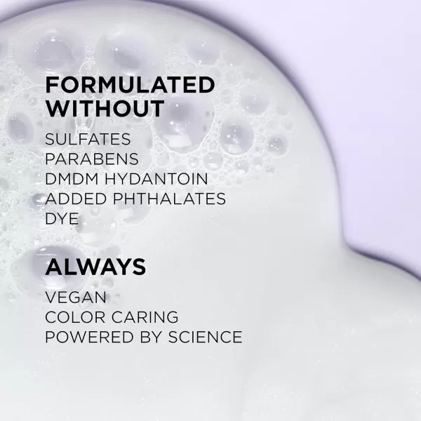 L'Oreal Paris Sulfate Free Glossing Shampoo, Intensifies Hair Shine &amp; Smoothness, pH Balanced &amp; Argan Oil Infused Vegan Hair Care, EverPure, 8.5 Fl Oz