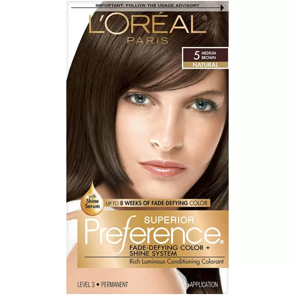 L'Oreal Paris Superior Preference Fade-Defying + Shine Permanent Hair Color, 9.5N Lightest Natural Blonde, Pack of 3, Hair Dye