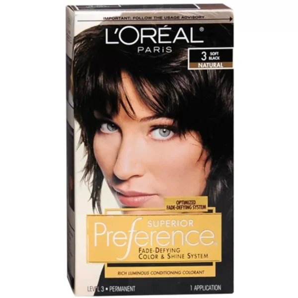 L'Oreal Paris Superior Preference Fade-Defying + Shine Permanent Hair Color, 9.5N Lightest Natural Blonde, Pack of 3, Hair Dye