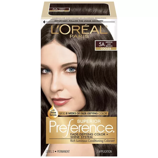 L'Oreal Paris Superior Preference Fade-Defying + Shine Permanent Hair Color, 9.5N Lightest Natural Blonde, Pack of 3, Hair Dye