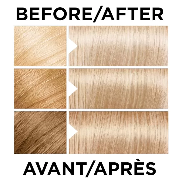 L'Oreal Paris Superior Preference Fade-Defying + Shine Permanent Hair Color, 9.5N Lightest Natural Blonde, Pack of 3, Hair Dye