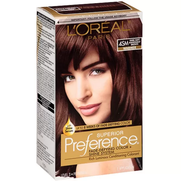 L'Oreal Paris Superior Preference Fade-Defying + Shine Permanent Hair Color, 9.5N Lightest Natural Blonde, Pack of 3, Hair Dye