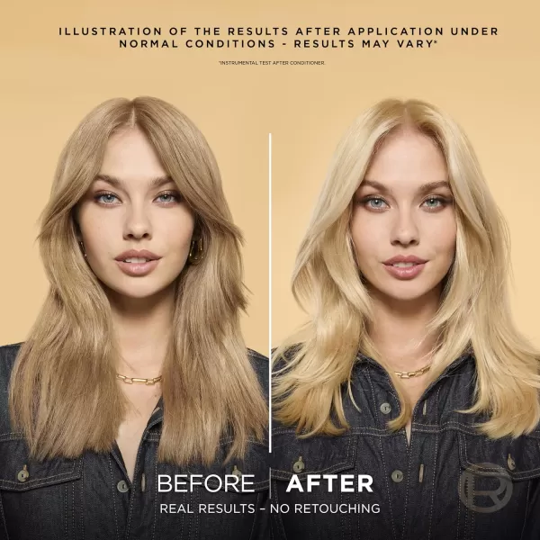L'Oreal Paris Superior Preference Fade-Defying + Shine Permanent Hair Color, 9.5N Lightest Natural Blonde, Pack of 3, Hair Dye