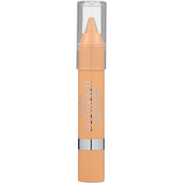 L'Oreal Paris True Match Super Blendable Crayon Concealer, Light/Medium Neutral, 0.1 oz.