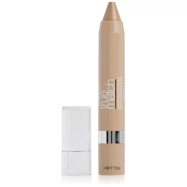 L'Oreal Paris True Match Super Blendable Crayon Concealer, Light/Medium Neutral, 0.1 oz.
