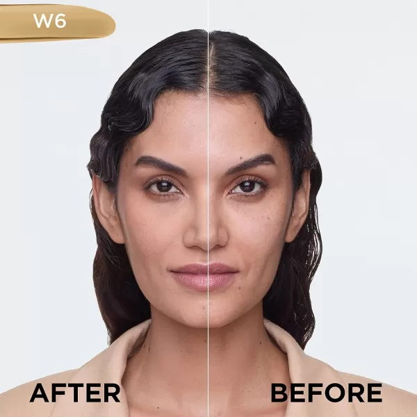 L'Oreal Paris True Match Super-Blendable Foundation, Medium Coverage Liquid Foundation Makeup, W8, Medium Deep, 1 Fl Oz