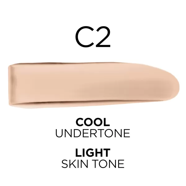 L'Oreal Paris True Match Super-Blendable Foundation, Medium Coverage Liquid Foundation Makeup, W8, Medium Deep, 1 Fl Oz