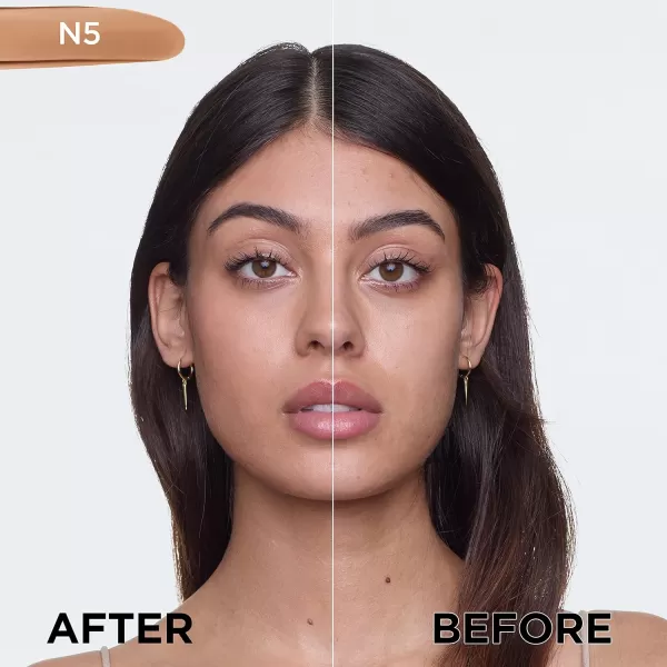 L'Oreal Paris True Match Super-Blendable Foundation, Medium Coverage Liquid Foundation Makeup, W8, Medium Deep, 1 Fl Oz