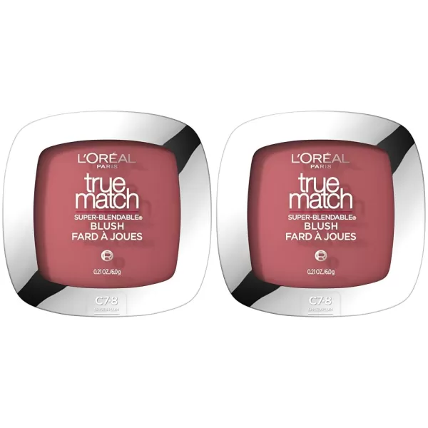L'Oreal Paris True Match Super-Blendable Powder Blush, Innocent Flush, 0.21 Oz 