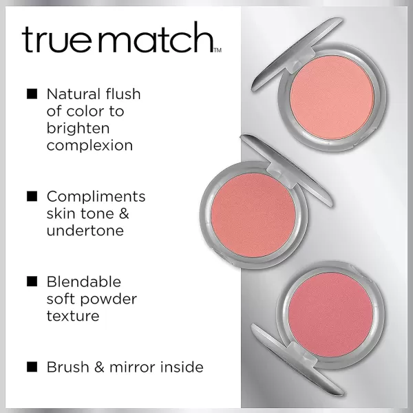 L'Oreal Paris True Match Super-Blendable Powder Blush, Innocent Flush, 0.21 Oz 