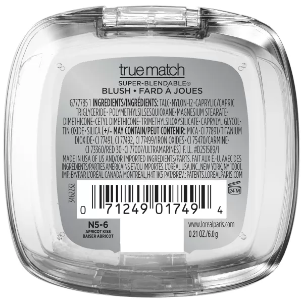 L'Oreal Paris True Match Super-Blendable Powder Blush, Innocent Flush, 0.21 Oz 