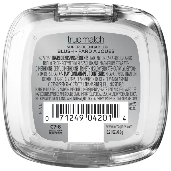 L'Oreal Paris True Match Super-Blendable Powder Blush, Innocent Flush, 0.21 Oz 