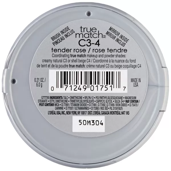 L'Oreal Paris True Match Super-Blendable Powder Blush, Innocent Flush, 0.21 Oz 