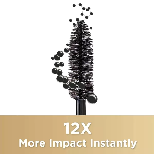 L'Oreal Paris Voluminous Extra Volume Collagen Plumping Mascara, Blackest Black, 0.34 Fl Oz, 2 Count