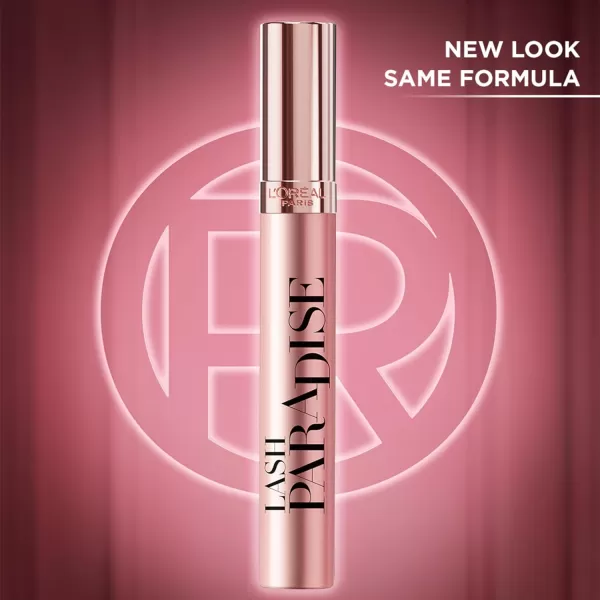 L'Oreal Paris Voluminous Makeup Lash Paradise Mascara, Voluptuous Volume, Intense Length, Feathery Soft Full Lashes, No Flaking, No Smudging, No Clumping, Blackest Black, 1 Count
