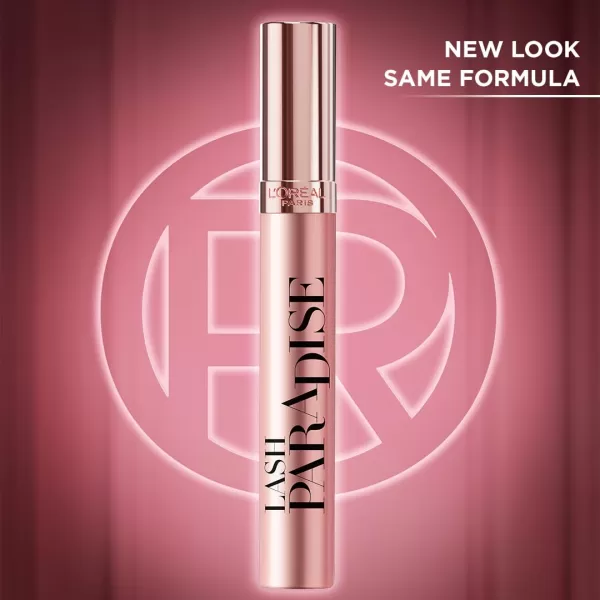 L'Oreal Paris Voluminous Makeup Lash Paradise Mascara, Voluptuous Volume, Intense Length, Feathery Soft Full Lashes, No Flaking, No Smudging, No Clumping, Blackest Black, 1 Count