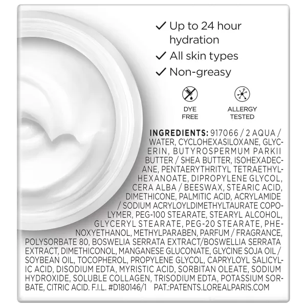 L'Oreal Paris Wrinkle Expert 35+ Anti-Aging Face Moisturizer with Collagen 1.7 oz