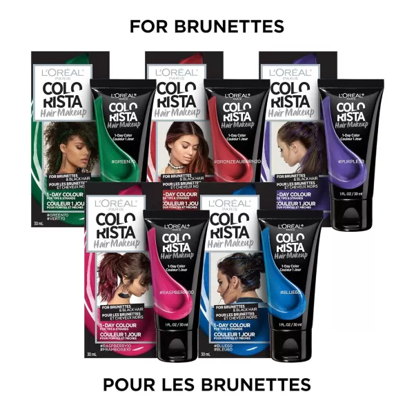 L'oreal Paris Hair Color Colorista Makeup 1-day for Blondes, Lilac500, 1 Fluid Ounce