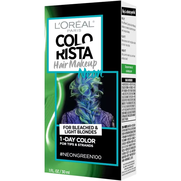 L'oreal Paris Hair Color Colorista Makeup 1-day for Blondes, Lilac500, 1 Fluid Ounce