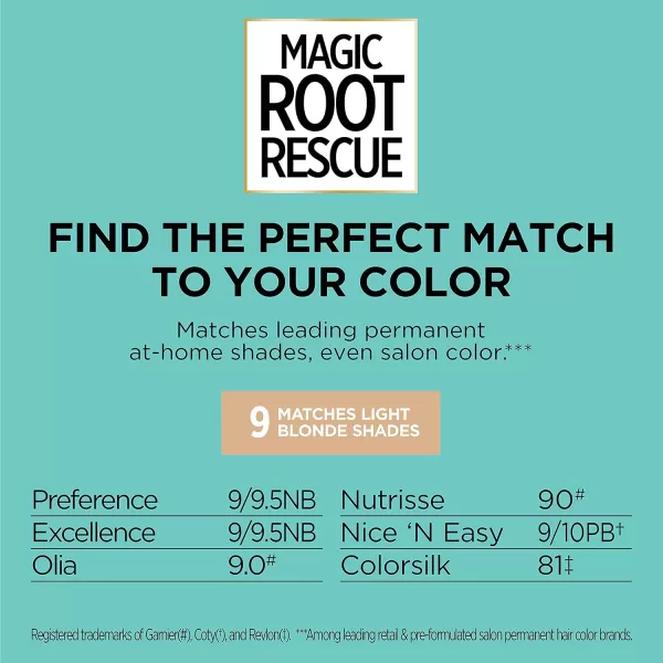 Root Rescue Light Blonde 9 2PK