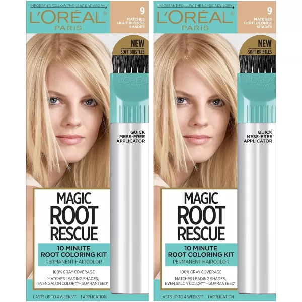 Root Rescue Light Blonde 9 2PK