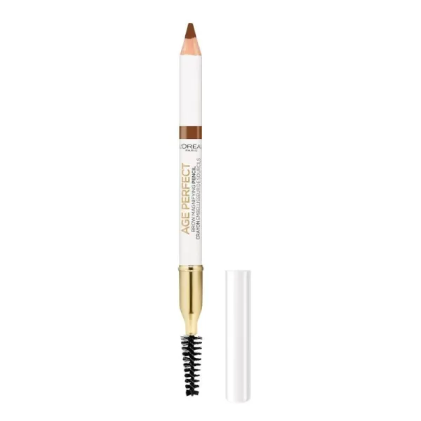L’Oréal Paris Age Perfect Brow Magnifying Pencil with Vitamin E, Deep Brown