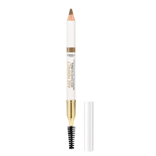 L’Oréal Paris Age Perfect Brow Magnifying Pencil with Vitamin E, Deep Brown