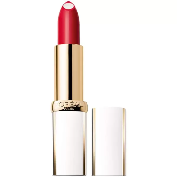 L'Oréal Paris Age Perfect Luminous Hydrating Lipstick, Flaming Carmin, 0.13 Ounce