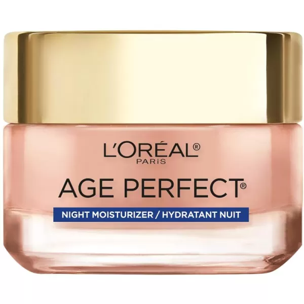 L'Oreal Paris Age Perfect Rosy Tone Anti-Aging Cooling Night Moisturizer 1.7 oz)