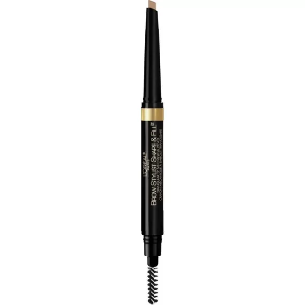 L'Oreal Paris Brow Stylist Shape &amp; Fill Mechanical Eye Brow Makeup Pencil, Dark Blonde, 0.008 oz.
