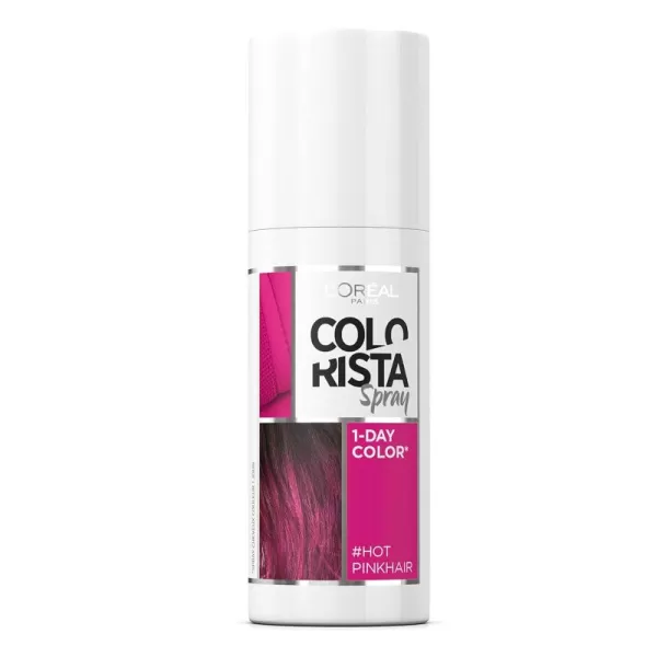 L'Oreal Paris Colorista 1-Day Washable Temporary Hair Color Spray, Silver, 2 Ounce