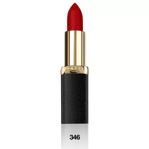 L'Oreal Paris Colour Riche Intense Volume Matte Lipstick, Lip Color Infused with Hyaluronic Acid for up to 16hr All Day Comfort, Le Rosewood Ambition, 0.06 Oz