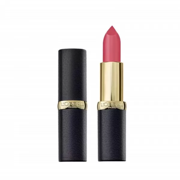 L'Oreal Paris Colour Riche Intense Volume Matte Lipstick, Lip Color Infused with Hyaluronic Acid for up to 16hr All Day Comfort, Le Rosewood Ambition, 0.06 Oz