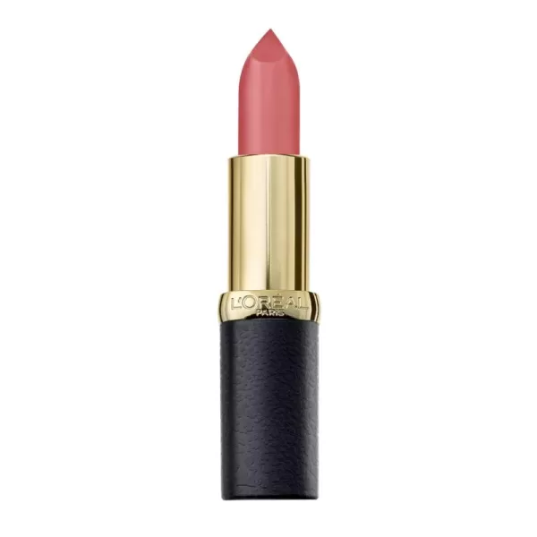 L'Oreal Paris Colour Riche Intense Volume Matte Lipstick, Lip Color Infused with Hyaluronic Acid for up to 16hr All Day Comfort, Le Rosewood Ambition, 0.06 Oz