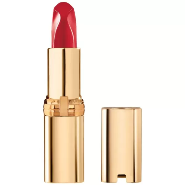 L'Oreal Paris Colour Riche Red Lipstick, Long Lasting, Satin Finish Smudge Proof Lipstick with Hydrating Argan Oil &amp; Vitamin E, Reds of Worth, Hopeful Red, 0.13 Oz