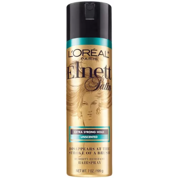 L'Oreal Paris Elnett Satin Hairspray Extra Strong Hold Unscented 11 oz; )