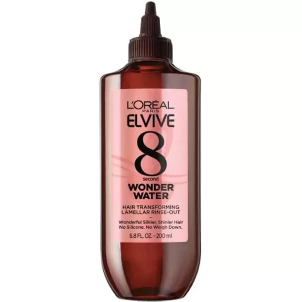 L’Oreal Paris Elvive 8 Second Wonder Water Lamellar, Rinse out Moisturizing Hair Treatment for Silky, Shiny Looking Hair, 6.8 FL; Oz)