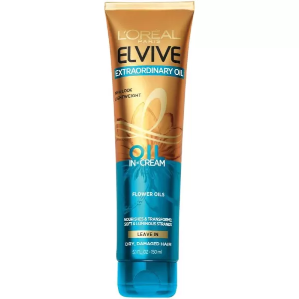 L'Oreal Paris Elvive Extraordinary Oil Transforming Oil-in-Cream, with Coconut Oil, 5.1 fl; oz; 