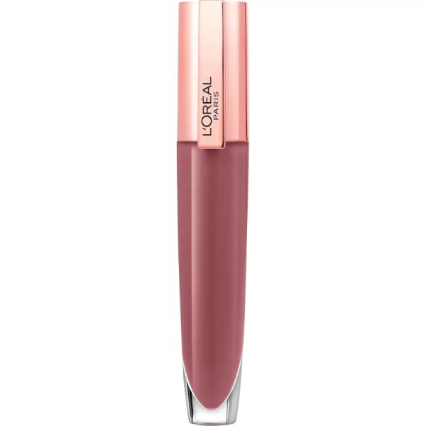 L'Oreal Paris Glow Paradise Hydrating Tinted Lip Balm-in-Gloss with Pomegranate Extract &amp; Hyaluronic Acid, Ultra-Gentle, Non-Sticky Formula, Feathery Fleur, 0.23 Fl Oz