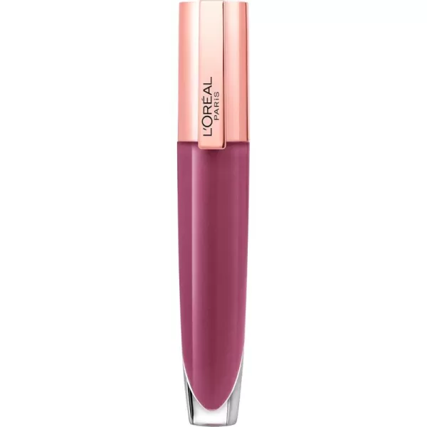 L'Oreal Paris Glow Paradise Hydrating Tinted Lip Balm-in-Gloss with Pomegranate Extract &amp; Hyaluronic Acid, Ultra-Gentle, Non-Sticky Formula, Feathery Fleur, 0.23 Fl Oz