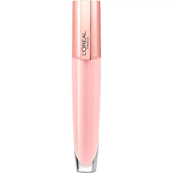 L'Oreal Paris Glow Paradise Hydrating Tinted Lip Balm-in-Gloss with Pomegranate Extract &amp; Hyaluronic Acid, Ultra-Gentle, Non-Sticky Formula, Feathery Fleur, 0.23 Fl Oz