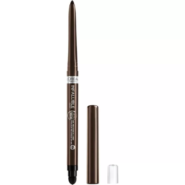L'Oreal Paris Infallible Grip Mechanical Gel Eyeliner Pencil, Smudge-Resistant, Waterproof Eye Makeup with Up to 36HR Wear, Polar White, 0.01 Oz