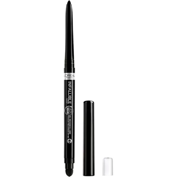 L'Oreal Paris Infallible Grip Mechanical Gel Eyeliner Pencil, Smudge-Resistant, Waterproof Eye Makeup with Up to 36HR Wear, Polar White, 0.01 Oz