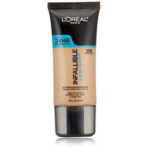 L'Oréal Paris Infallible Pro-Glow Foundation, Creamy Natural, 1 fl. oz.