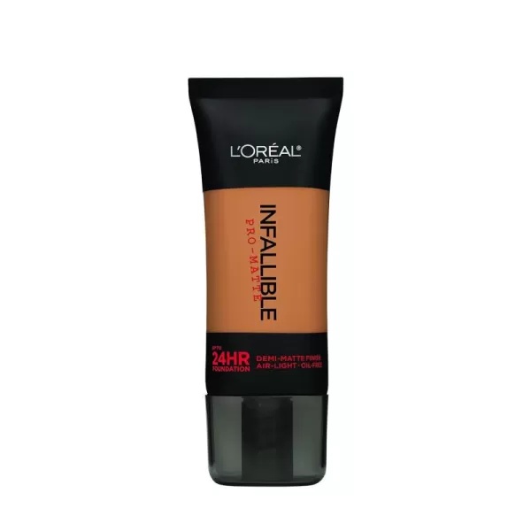 L'Oreal Paris K1828700 Infallible Pro-Matte Liquid Longwear Foundation Makeup, 102 Shell Beige, 1 Fl; Oz.