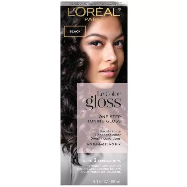 L'Oreal Paris Le Color One Step Hair Toning Gloss, Cool Blonde, 4 Ounce