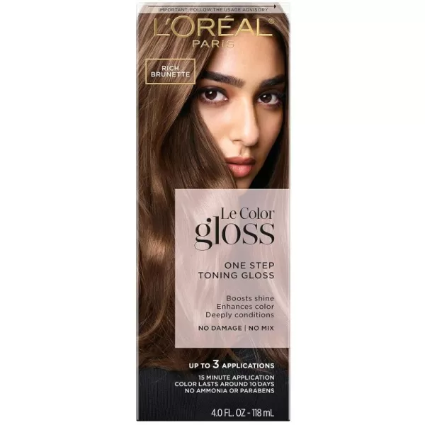 L'Oreal Paris Le Color One Step Hair Toning Gloss, Cool Blonde, 4 Ounce
