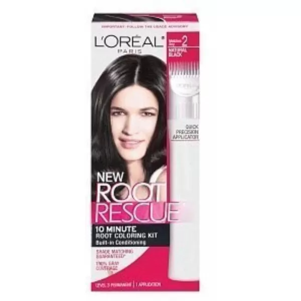 L'Oreal Paris Magic Root Rescue 10 Minute Root Hair Coloring Kit, Permanent Hair Color with Quick Precision Applicator, 100 percent Gray Coverage, 5 Medium Brown, 1 kit