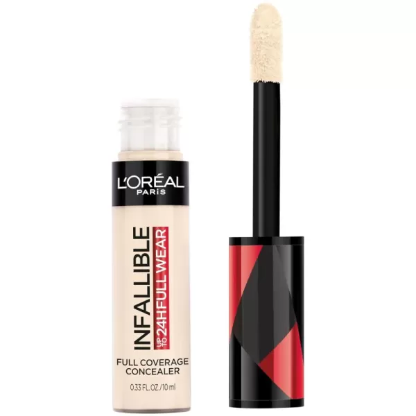L'Oreal Paris Makeup Infallible Full Wear Waterproof Matte Concealer, Full Coverage, Pecan, 0.33 fl. oz.